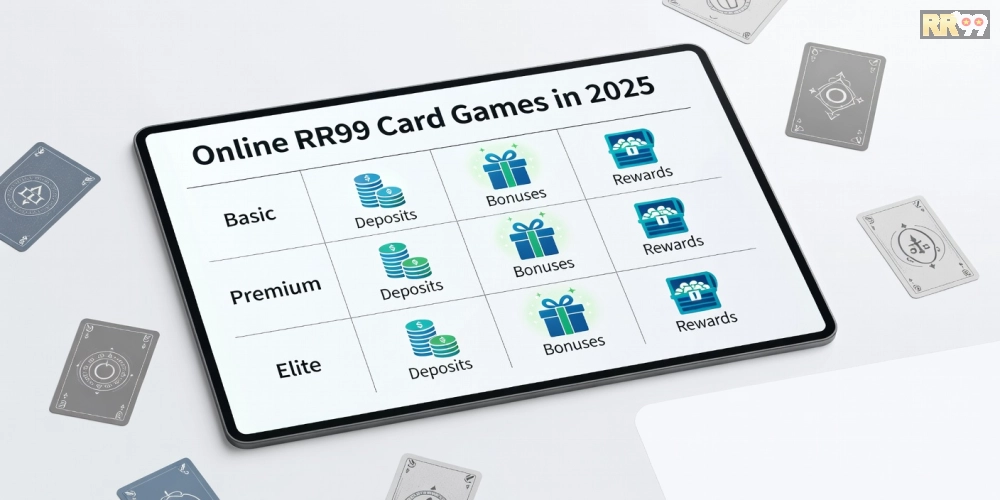 Bảng giá chi tiết các gói chơi game bài online rr99 năm 2025 với ưu đãi hấp dẫn