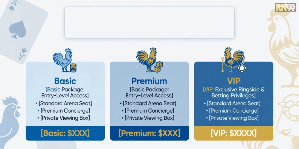 Bảng giá chi tiết các gói dịch vụ xem đá gà trực tiếp casino rr99 năm 2025