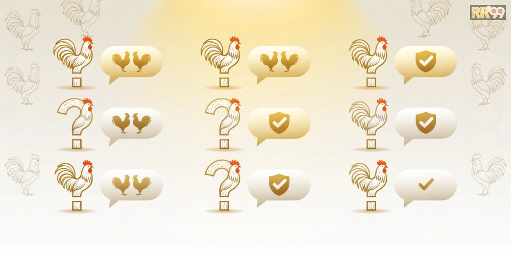 Hình ảnh minh họa các câu hỏi thường gặp về đá gà chọi rr99