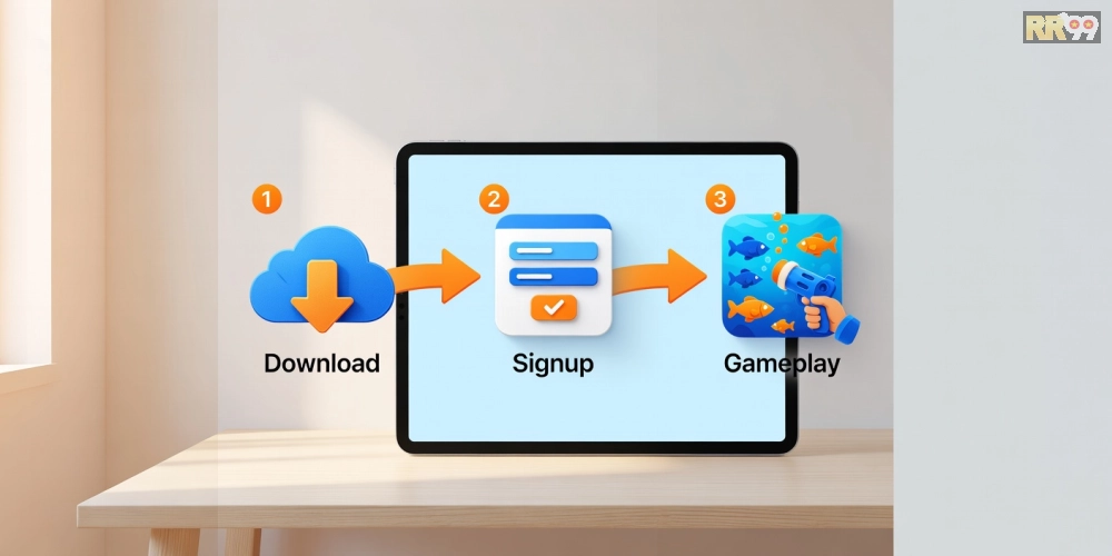 Hướng dẫn từng bước đăng ký và sử dụng tải game bắn cá online rr99