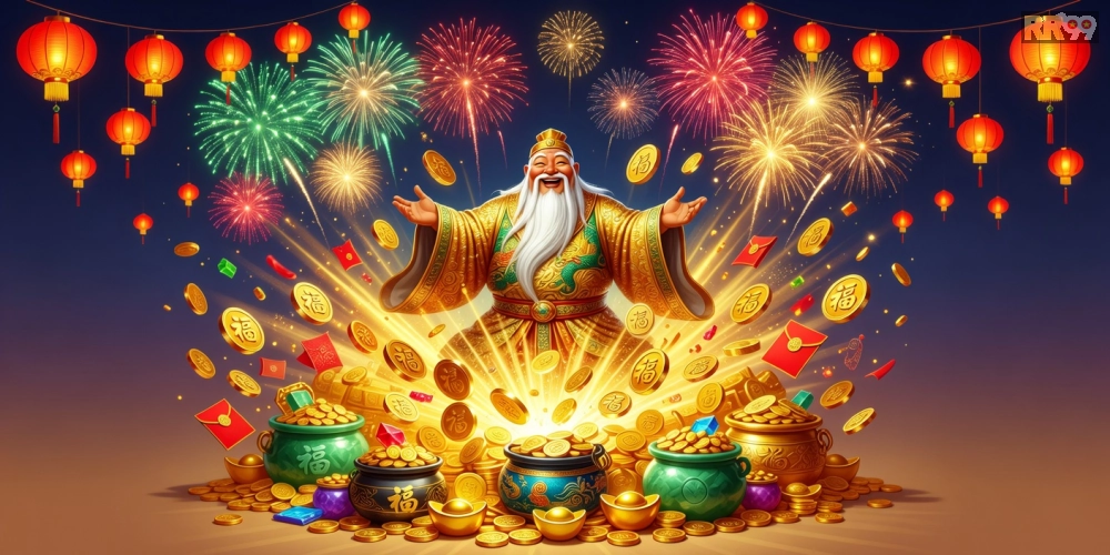 Top game nổ hũ thần tài với biểu tượng may mắn và phần thưởng lớn