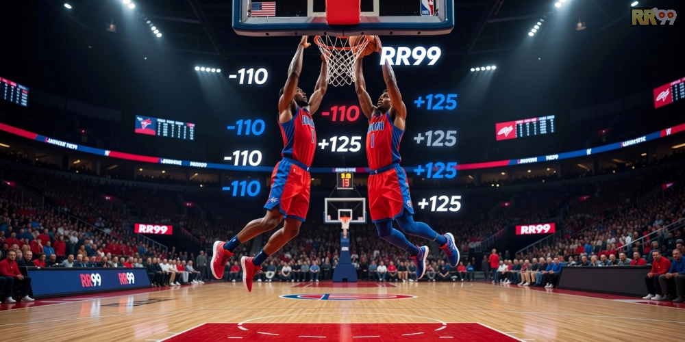 Hình ảnh sôi động về cá cược bóng rổ NBA trên rr99
